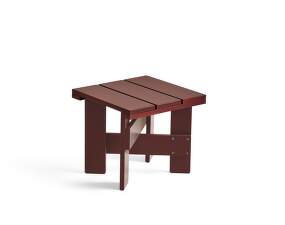 Crate Low Table, iron red