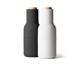 Bottle Grinder, 2pcs, carbon/ash w. beach lid
