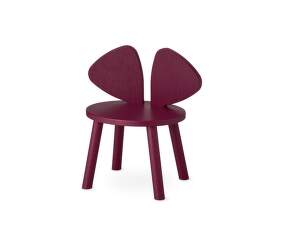 Mouse Chair, burgundy
