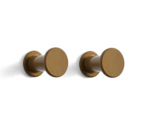 Bolt Hook Set of 2, light brown