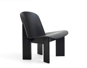 Chisel Lounge Chair, black