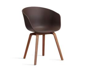 AAC 22 Chair Walnut Veneer, raisin