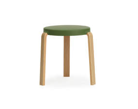 Tap Stool, oak/olive