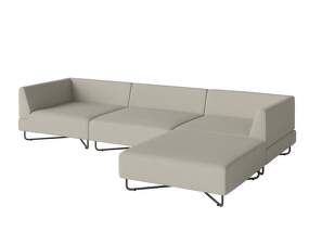 Orlando Garden Sofa 3-seater w. Chaise Longue Right, Brezza sand