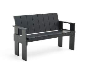 Crate Dining Bench, black