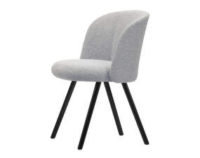 Mikado Side Chair Aluminium, cream/sierra grey