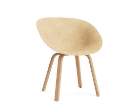 Mat Armchair Wood, hemp/beech