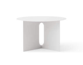 Androgyne Side Table Ø63, ivory