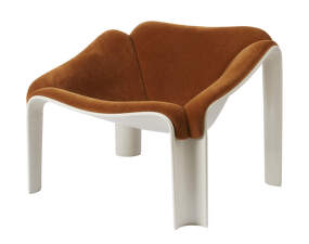 F300 Lounge Chair, alabaster white/Dedar 21