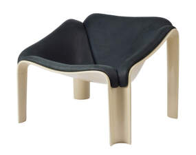 F300 Lounge Chair, pastel green/Sørensen Leather 21003