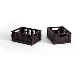 Colour Crate Mini, set of 2, bordeaux