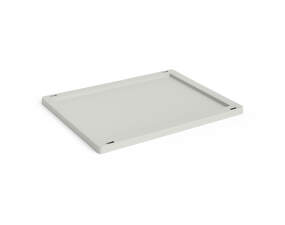 Colour Crate Lid Plastic Medium, grey