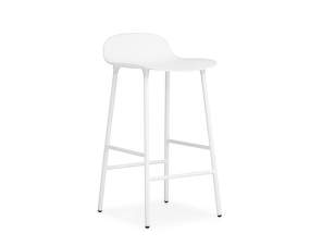 Form Bar Chair 65 cm Steel, white