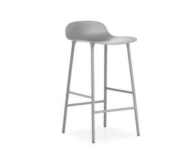 Form Bar Chair 65 cm Steel, grey