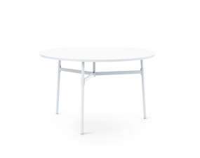 Union Table Ø120, white