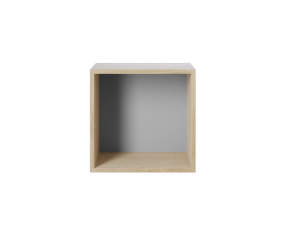 Stacked Medium, oak / light grey