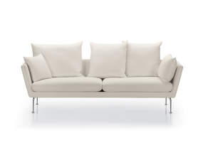 Suita 3-seater Sofa, pointed cushions with shelf top