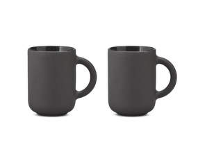 Theo Mug 0.35l, 2 pcs, black