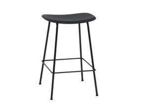 Fiber Stool 65cm Tube Base, black