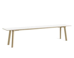 CPH Deux 215 Bench L200, pearl white/beech