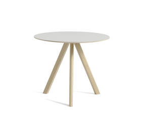 Copenhague CPH 20 Table Ø90, oak/off white linoleum