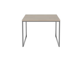 Como Coffee Table 60x60xH42, white oak / steel