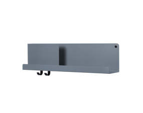 Folded Shelf M, blue-grey