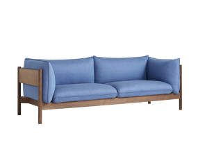 Arbour 3-seater Sofa, oiled walnut / Re-Wool 758