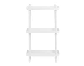 Block Shelf, white/white