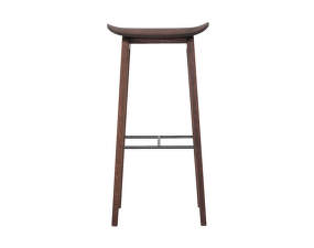 NY11 Bar Stool High, dark smoked oak