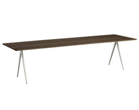 Pyramid Table 02 300x85 Beige Steel, smoked oak