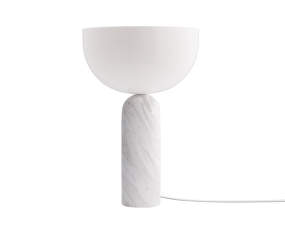 Kizu Table Lamp Large, white marble