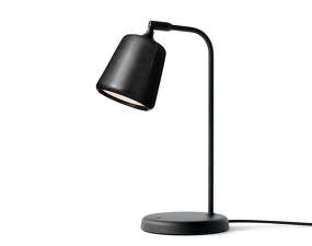 Material Table Lamp, black marble