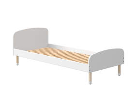Dots Single Bed, white