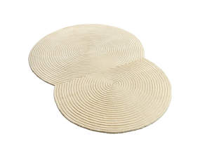 Zen Rug Rounded 134x190, creme