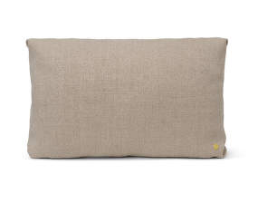 Clean Cushion Cotton Linen, natural