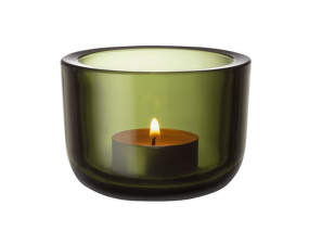 Valkea Tealight Candleholder, moss green