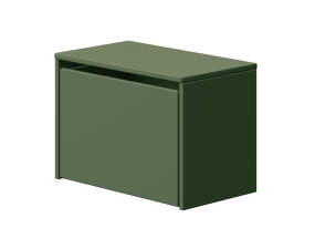 Dots Storage Bench 3-in-1, deep green