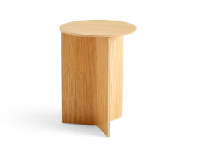 Slit Table Wood High, oak