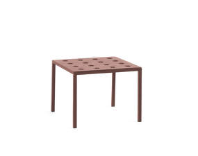 Balcony Low Table, iron red