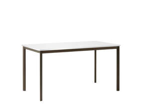 Drip HW58 Table, bronzed / off-white laminate