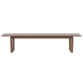 Nord Bench 200 cm, oiled walnut