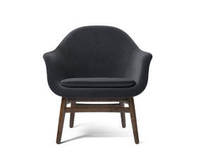 Harbour Lounge Chair, dark stained oak / Fiord 981