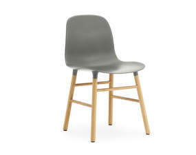Form Chair Oak, grey
