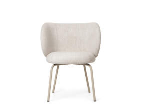 Rico Dining Chair Bouclé, off-white/cashmere