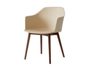 Rely HW76 Armchair, walnut/beige sand