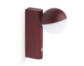 Balancer Mini Wall/Table Lamp, cherry red
