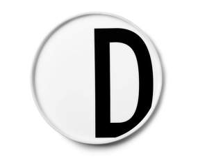 Personal Plate D, white
