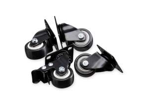 Cube Wheels set 4 pcs, black