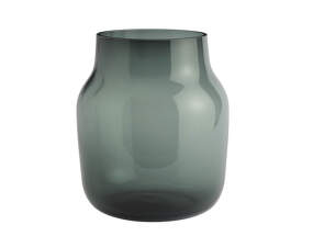 Silent Vase 20, dark green